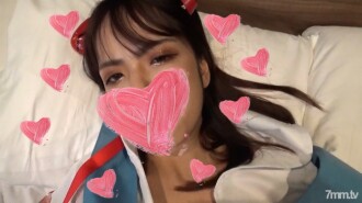 [辣妹/素人拾取/中出] 身材矮小，胸部高大☆激萌牙齒保健師麻友醬被果汁和感謝所誘惑，成功被拾起！ ☆當然是在生產時☆ 這次也懷孕確認了性別！ ～可以輕鬆與女性發生性關係的街道－歌舞伎町～