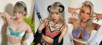 FC2-PPV-4786281 【异世界口交】灵气、魔王、舞娘Coser三人组居家节拍，激烈口交、爆乳美少女【优】美乳美乳、满身伤痕的扭动身体【个人节拍】| FC2电子市场