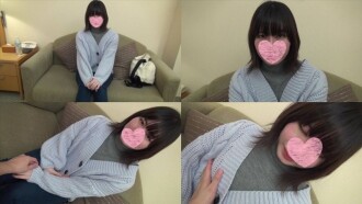 [Discontinued] A fair-skinned, slender, black-haired, top-student 18-year-old gets raw fucked in her real school uniform that she wore for three years during her youth ♥️ Her pink pussy is flooded with shame and excitement ♥️ Finally, she has an ecstatic expression as she experiences her first ever facial and oral cumshot ♥️