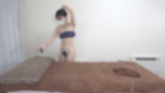 ♡Separuh harga sehingga 21 Jun! [Tidak/Pancaran Mani Mentah] Seorang gadis kolej yang kecil molek, sangat comel, dan jahat datang selepas menerima e-mel tentang ketibaan peralatan urut baharu. Sekali lagi, dia meminta urutan minyak yang lebih lama.