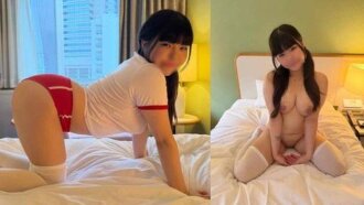 *Tawaran masa terhad sehingga 31hb: 2580pt → 1290pt* [Keluaran kali pertama menampilkan seorang wanita Kulit Hitam] Seorang jelita awek G-cup berusia 19 tahun dicucuk dalam 3P! Tub...