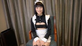 【無】好奇心旺盛な元コンカフェ嬢が初めてデンマをおま〇こ奥に挿入…、「は、入るんだ～！」と嬉しそうに悶絶！　中だし　※特典高画質