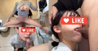 [Massive ejaculation into the upper and lower mouths of a busty beauty] Fellatio lesson, cum swallowing & bare boobs sex video ★ Saki's 4th work