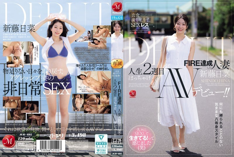 JUR-695 Thức ăn và quần áo thì đủ, nhưng tình dục thì không. Shindo Hina, một người phụ nữ đã kết hôn và đạt được 