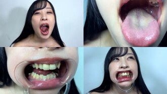 A look inside Yuno-chan's mouth, where her uvula is adorable.